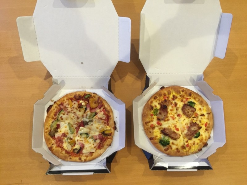 ピザハットライザップピザ2種