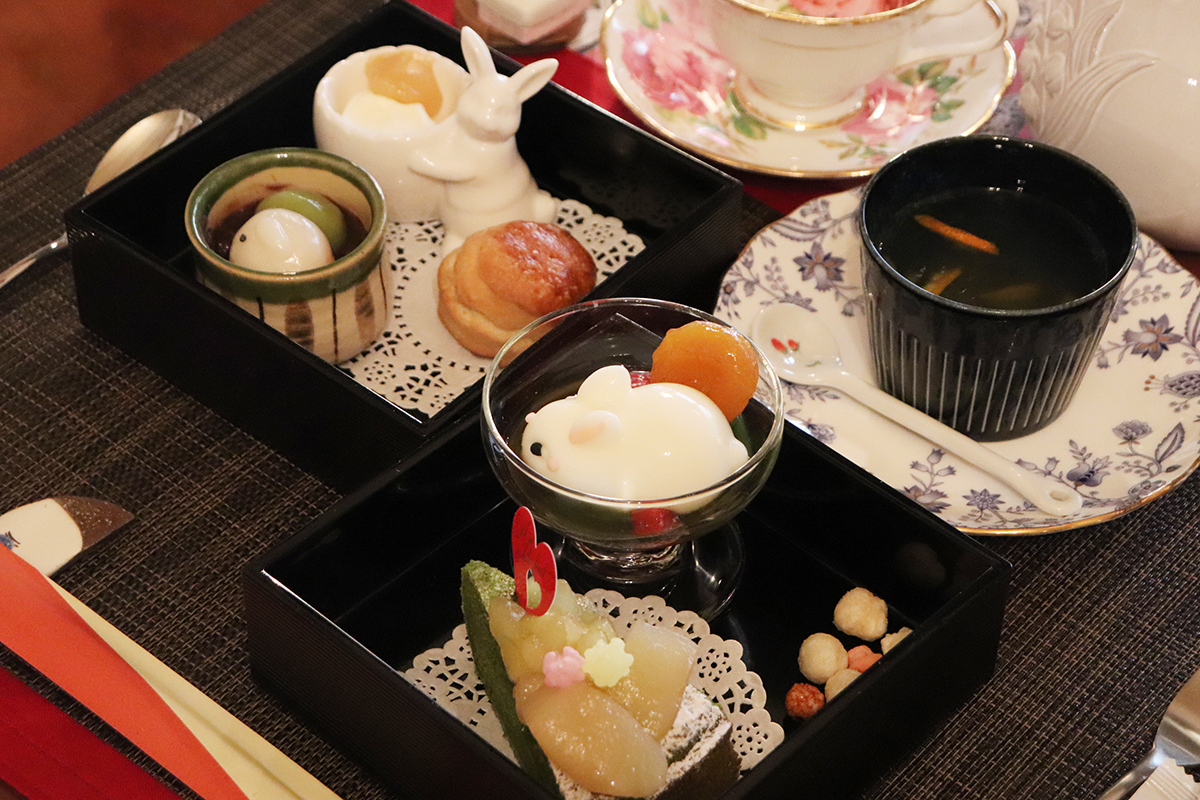 古民家カフェ「うさぎティーガーデン」で、今月は“和”と紅茶の
