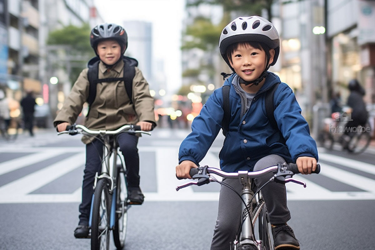 ヘルメット 自転車 用 バイク サイクリング 通学 通勤 子供 大人 青 f 通販