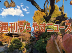 【浦安の情報あれこれ】週刊うらやすニュース 2024/11/23～2024/11/29