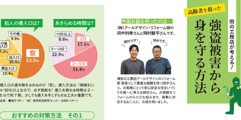 強盗被害から身を守る方法