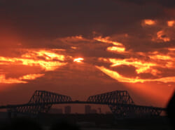 富士山頂に夕陽が重なる「ダイヤモンド富士」神秘的な絶景を見てきました! 【浦安市】 富士山頂に夕陽が重なる「ダイヤモンド富士」神秘的な絶景を見てきました! 【浦安市】